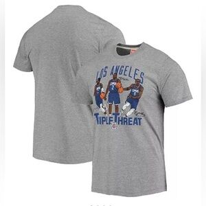 NEW - Kawhi Leonard/Paul George/Serge Ibaka LA Clippers Triple Threat Tee